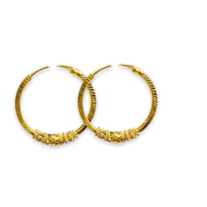 Brahmi Rajkot Gold Earrings