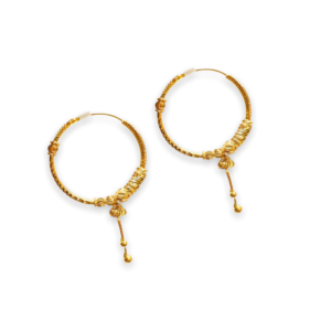 Prashvi Yellow Gold Earrings
