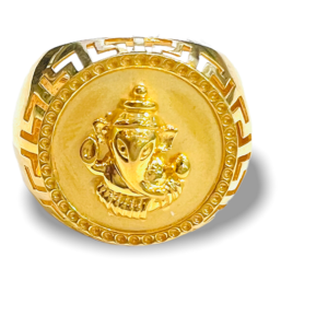Devotional lord ganesha ring
