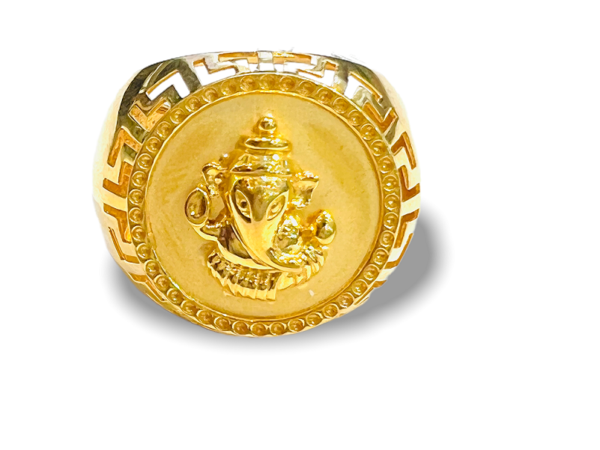 Devotional Lord Ganesha Ring
