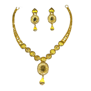 Dakshta gold necklace Set