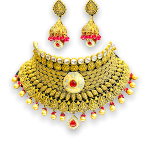 Daivya antique necklace set