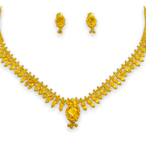 Captivating Gold Necklace Set