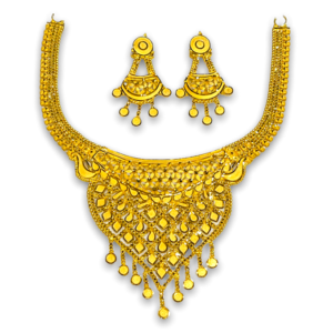 Nivara Gold Necklace Set