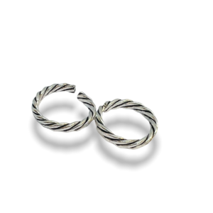 Oxidised Silver Toe Ring