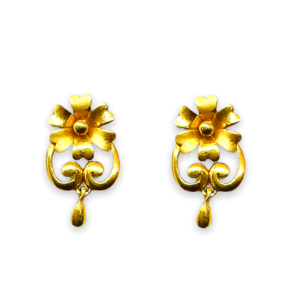 Ethical Fashion Gold Earrings