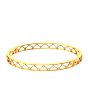 Sehgal Gold 22K Yellow Gold Copper And Gold Bangle For Women