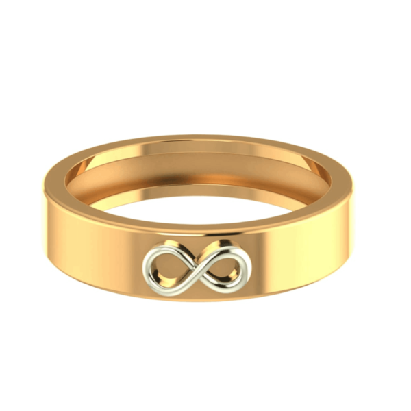 Sehgal Gold Infinite Golden Colour Precious Ring For Women