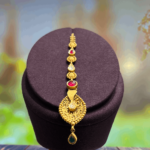 Antique Gold Maang Tika For Women