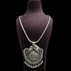 Sehgal Gold 92.5 Sterling Silver Antique Necklace For Women