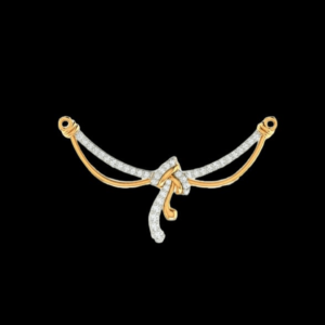 Sehgal Gold Diamond Mangalsutra Pendant  For Women