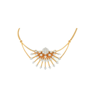 Kiran Diamond Gold Pendant For Women