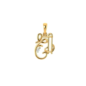 Sehgal Gold Khalsa Pendant