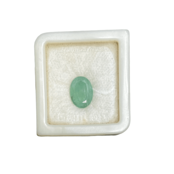 Sehgal Gold Green Emerald Natural Gemstone