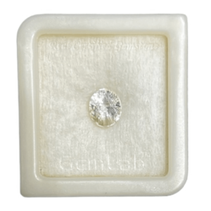 Natural White Sapphire Original Natural Oval Shape Gemstone