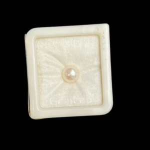 5.17 Ratti Natural Certified White Pearl Gemstone