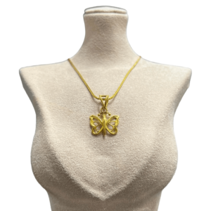 Sehgal Gold 22Kt Butterfly Pendant