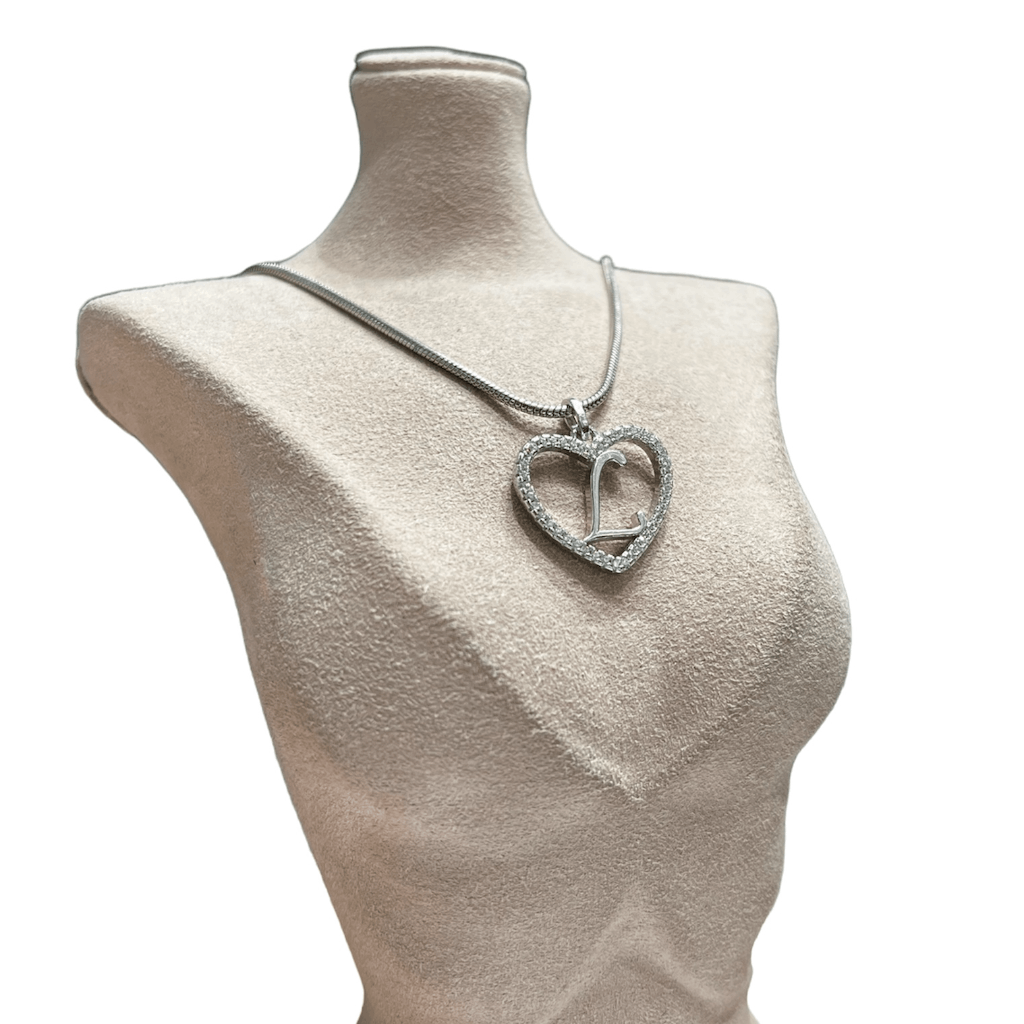 Heart Pendant with Engraved Name - Pin It Up