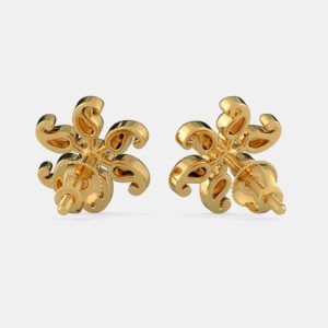 The Bold Floral Earrings