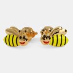 Honey Bee Earrings For Kids