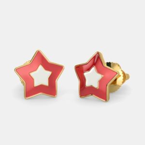 The Star Earrings For Kids
