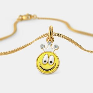 The Smiley Crown Baby Pendant
