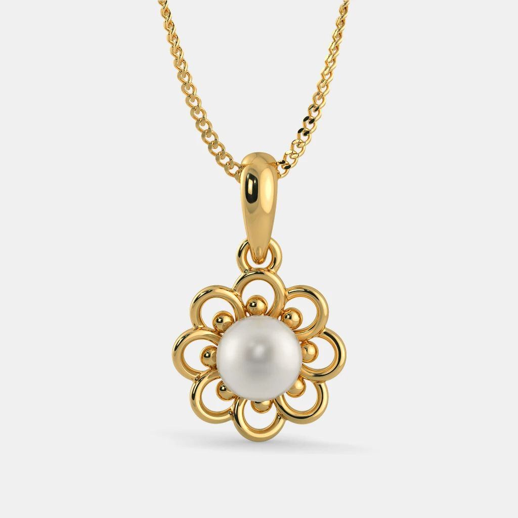 Freshwater Cultured 8-8.5mm Pearl 14kt Yellow Gold Pendant | Costco