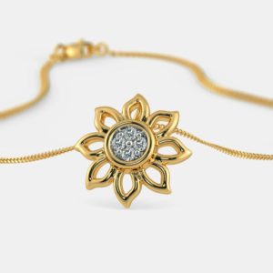 The Diamond Sunflower Pendant
