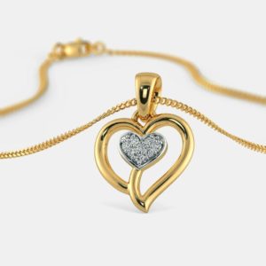 The Double Heart Pendant For Her
