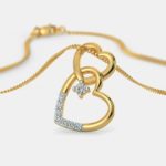 Linked Heart Pendant