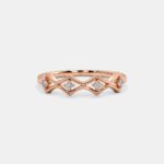 Raffinee Rose Gold Band For Her