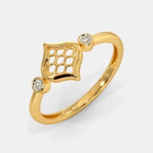 18Kt Zona Ring For Her