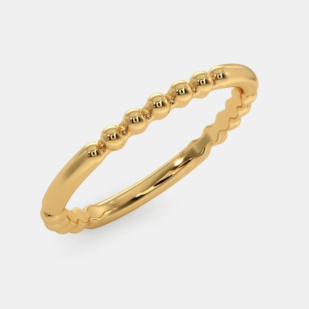 Buy 18Kt Gold Simple Ladies Band Ring 492A787 Online from Vaibhav Jewellers
