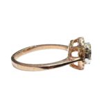 Rose Gold 14Kt Zircon Bliss Ring