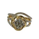 Yellow Gold Crowning Glory Ring