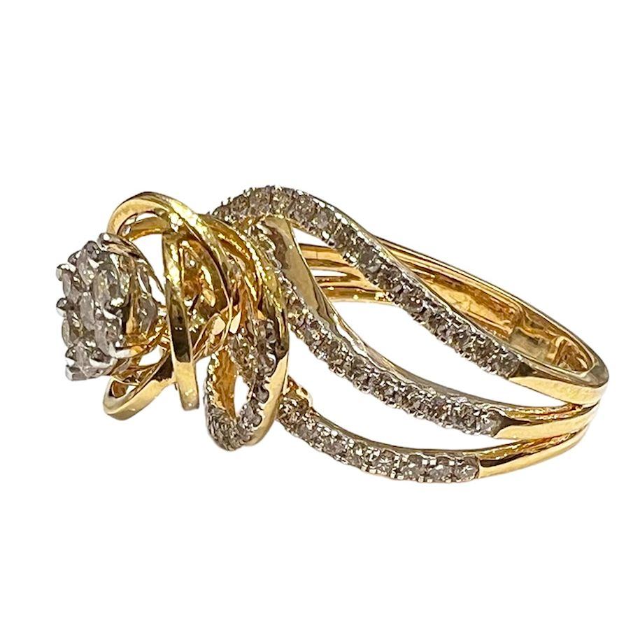 Memoir Gold plated Handmade filigree long Traditonal Jewellery finger ring  Women Wedding (ORRM6422) : Amazon.in: Fashion