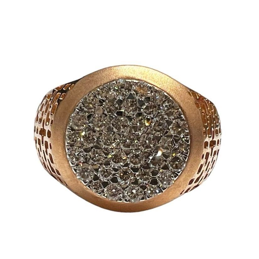 FINEROCK 1/3 Carat Men's Diamond Wedding Band Ring in 14K Rose Gold (Ring  Size 4) (I1-I2 Clarity) - IGI Certified | Amazon.com