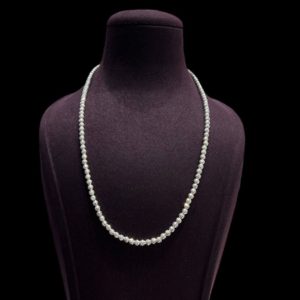 Sterling Silver Round Designed Chain For Men's And Women's