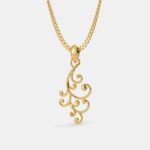 Yellow Gold Fillgree Pendant