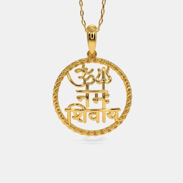 The Kailash 22Kt Gold Pendant