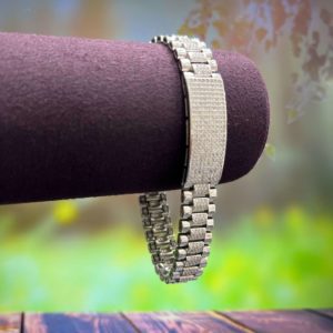 Sterling Silver Bracelet For Men's And Women's