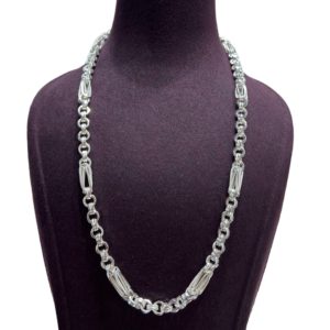 Modern Silver Chain For Boy's And Men's