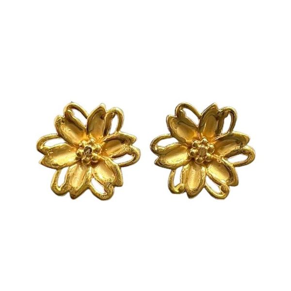 The Arbor Gold Stud Earring