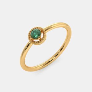 The Regal Emerald Gemstone Ring