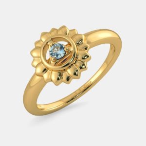 The Druella Floral Gold Ring