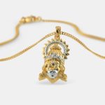 Gold Hanuman Pendant