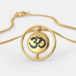 Classic Diamond Om Pendant