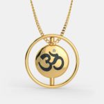 Classic Diamond Om Pendant