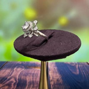 Sterling Silver Floral Grandeur Ring
