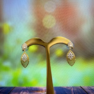 The Prithika Yellow Gold Earrings